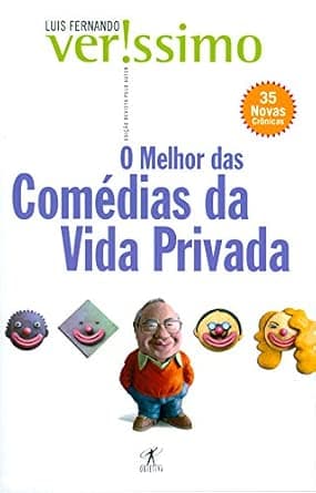 Capa do livro O melhor das comédias da vida privada